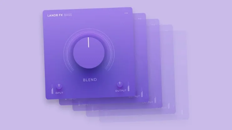 LANDR FX Suite Bass audio plugin.