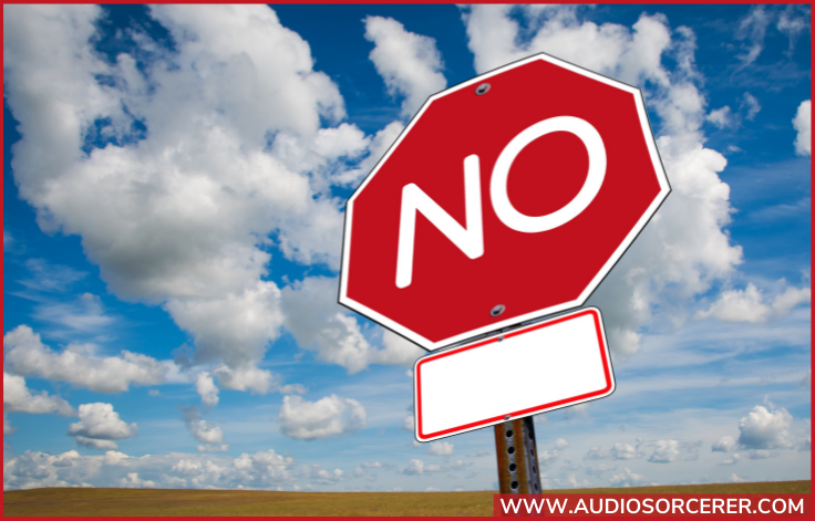 Picture of a stop sign with the word no on it.