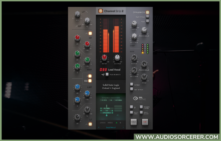 SSL Channel Strip 2 Audio Plugin.