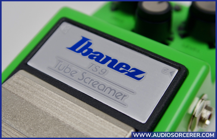 Ibanez TS9 Tube Screamer Overdrive Pedal.