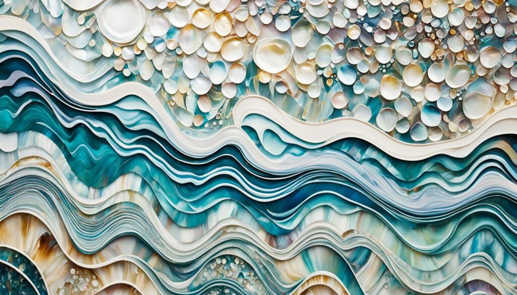 Pearloid material process