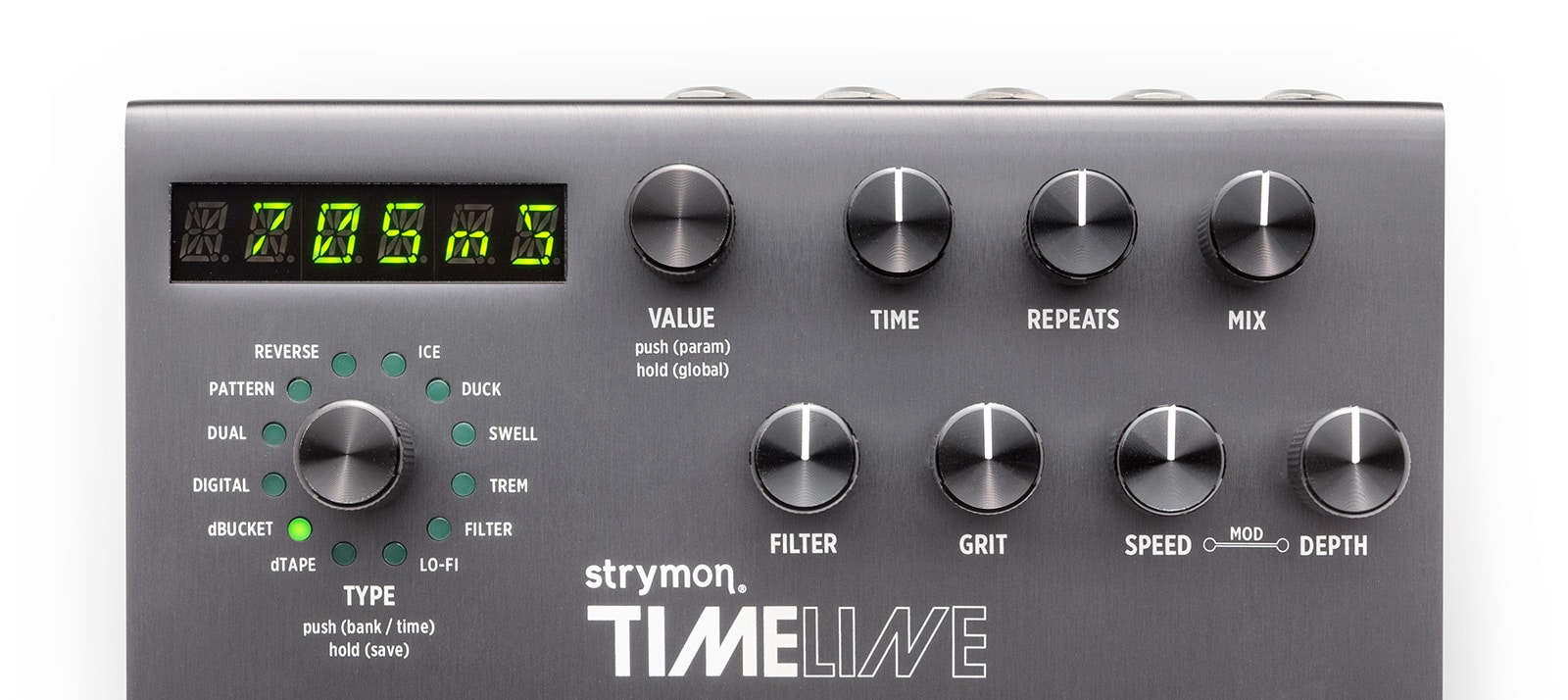 Strymon Timeline guitar delay pedal.