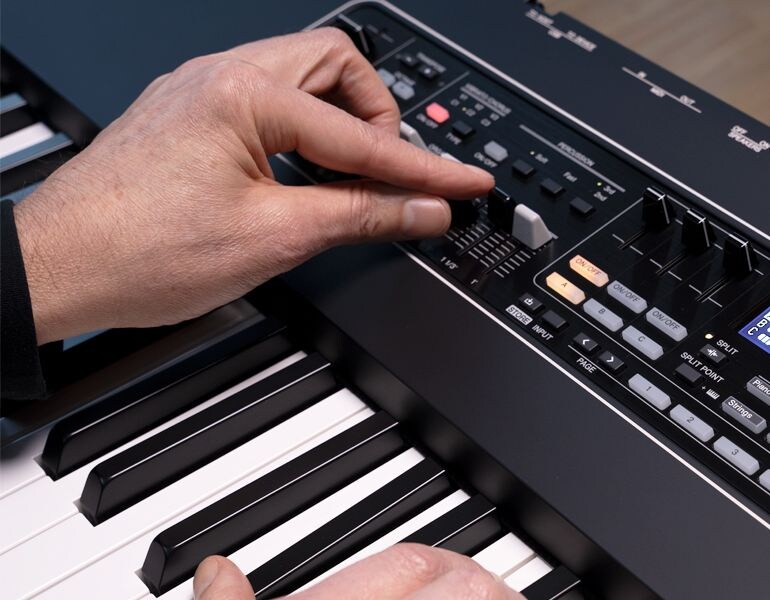 Yamaha CK-88 digital piano promo picture.