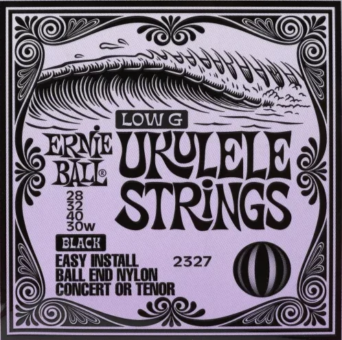 Ernie Ball 2327 Low G Ukulele Strings for Concert/Tenor