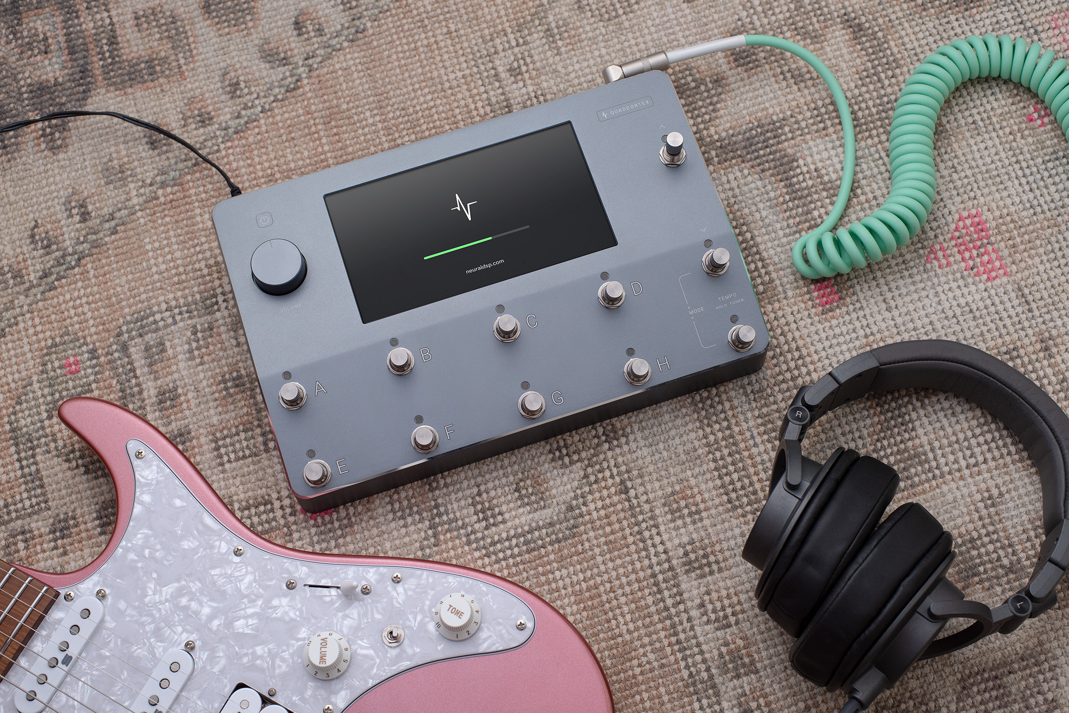 Neural DSP Quad Cortex Quad-Core Digital Effects Modeler/Profiling Floorboard