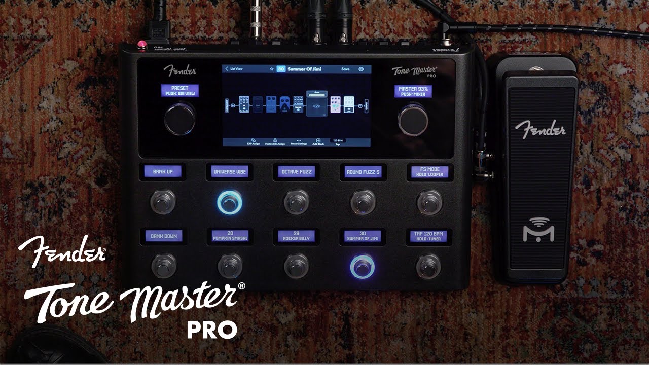 Fender Tone Master Pro Multi-Effects Guitar Workstation