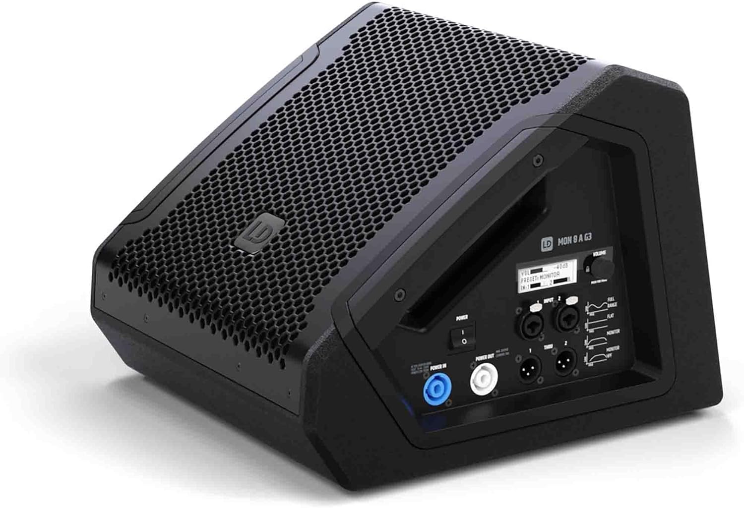 LD Systems MON 8 A G3 1,200W 8-inch Powered Coaxial Stage Monitor.