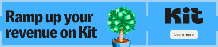 Kit email marketing advertisement banner.