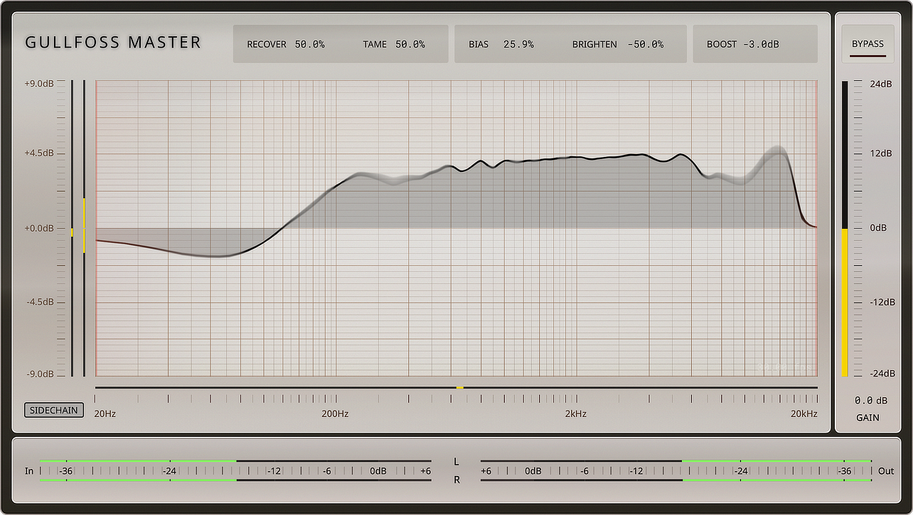 Sound Theory Gullfoss Master audio plugin